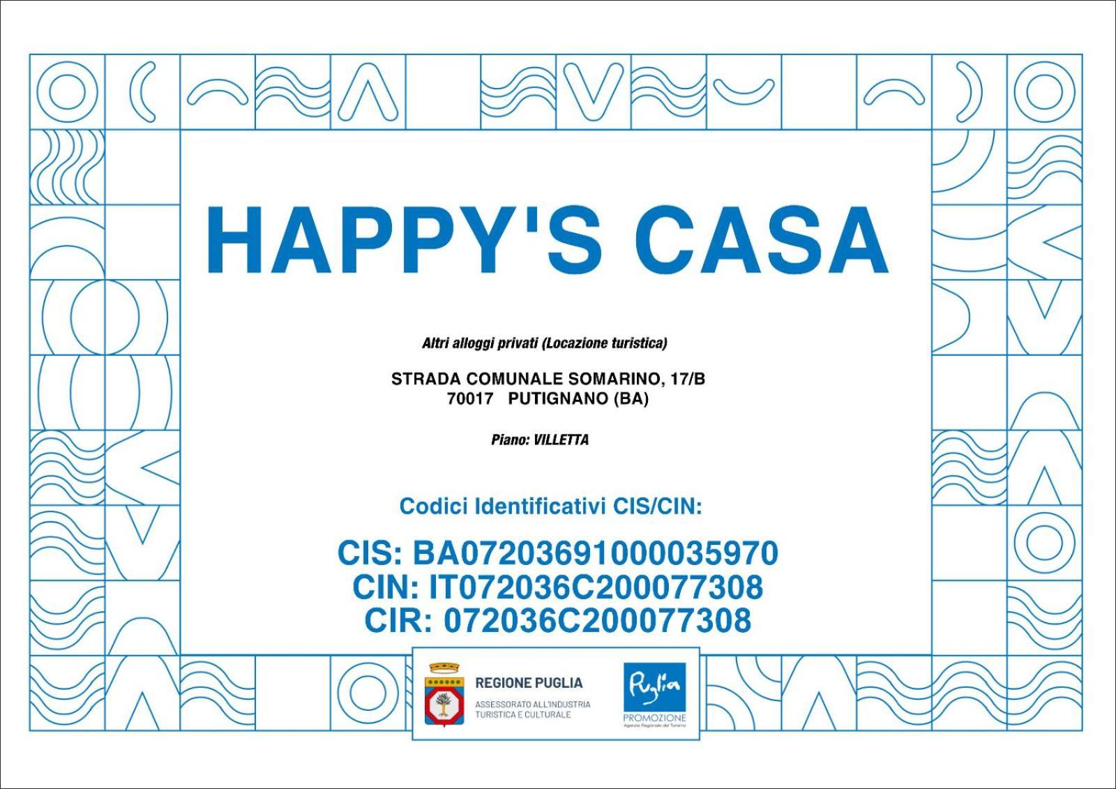 מלון פוטיניאנו Happy'S Casa מראה חיצוני תמונה